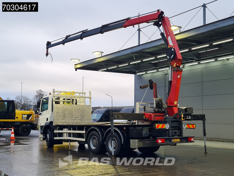 DAF CF 370 6X4 NL-Truck HMF1820-K4 Crane Manual Steelsuspension Big-Axle Euro 6 - Camion platformă, Camion cu macara: Foto 5 DAF CF 370 6X4 NL-Truck HMF1820-K4 Crane Manual Steelsuspension Big-Axle Euro 6 - Camion platformă, Camion cu macara: Foto 5