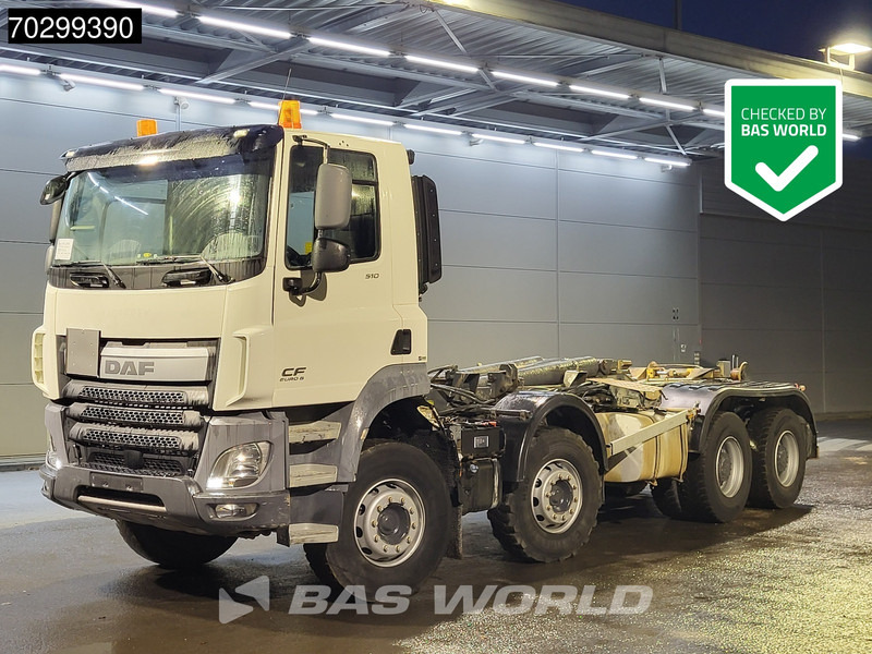 DAF CF 510 8X4 25t Dalby Hook Full Steel Manual Retarder Big-Axle Euro 6 - Camion cu cârlig: Foto 1 DAF CF 510 8X4 25t Dalby Hook Full Steel Manual Retarder Big-Axle Euro 6 - Camion cu cârlig: Foto 1