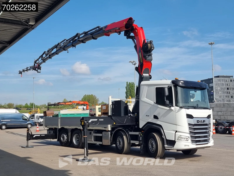 DAF XF 530 8X2 NEW Palfinger PK580 TEC Kran Crane Fly-Jib Winch Lift+Lenkasche Retarder - Camion platformă, Camion cu macara: Foto 5 DAF XF 530 8X2 NEW Palfinger PK580 TEC Kran Crane Fly-Jib Winch Lift+Lenkasche Retarder - Camion platformă, Camion cu macara: Foto 5