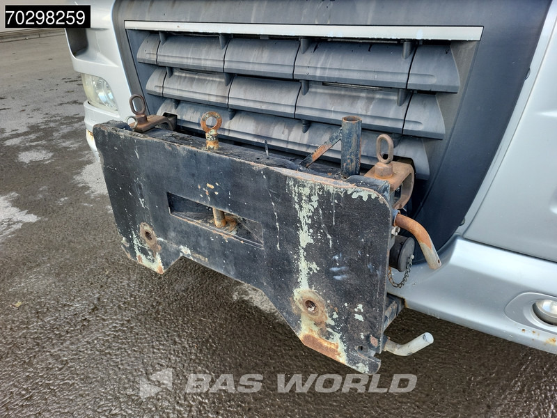 Camion cu sistem de cablu, Camion cu macara DAF XF105.410 XF 6X2 NL-Truck HMF 1643 Z2 Crane 24T Container system Lift+Steering-Axle Euro 5: Foto 18