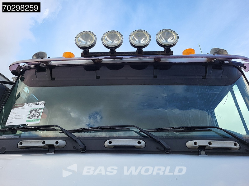 Camion cu sistem de cablu, Camion cu macara DAF XF105.410 XF 6X2 NL-Truck HMF 1643 Z2 Crane 24T Container system Lift+Steering-Axle Euro 5: Foto 15