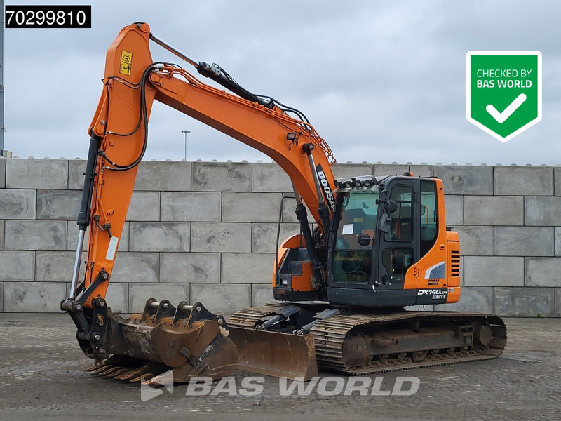 Doosan DX140 LCR-5 BLADE - 3 BUCKETS - Excavator pe şenile: Foto 1 Doosan DX140 LCR-5 BLADE - 3 BUCKETS - Excavator pe şenile: Foto 1