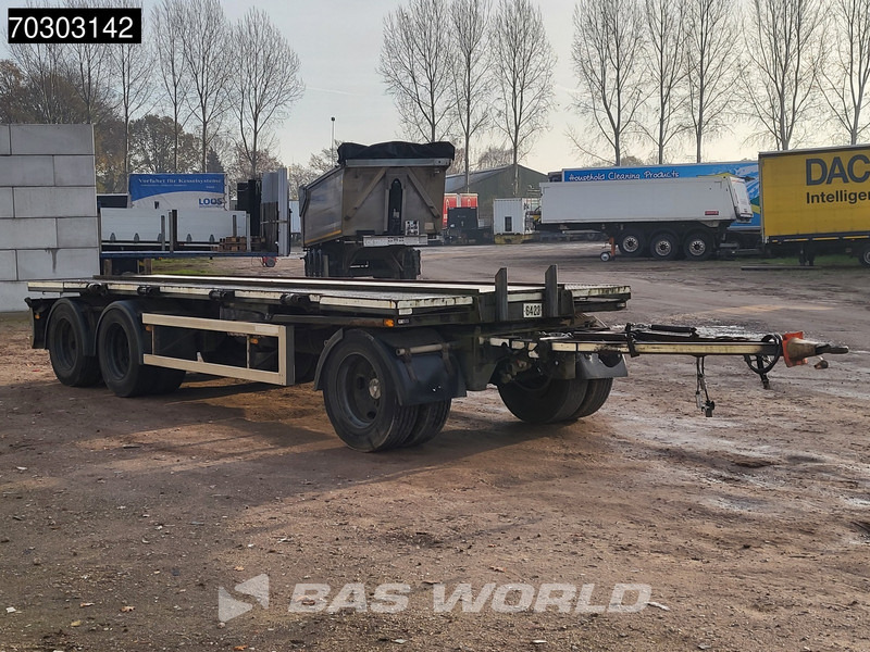 GS Meppel AC-2800 N 3 axles Lift + Steering Axle 20ft - Remorcă abroll/ Skiploader: Foto 3 GS Meppel AC-2800 N 3 axles Lift + Steering Axle 20ft - Remorcă abroll/ Skiploader: Foto 3