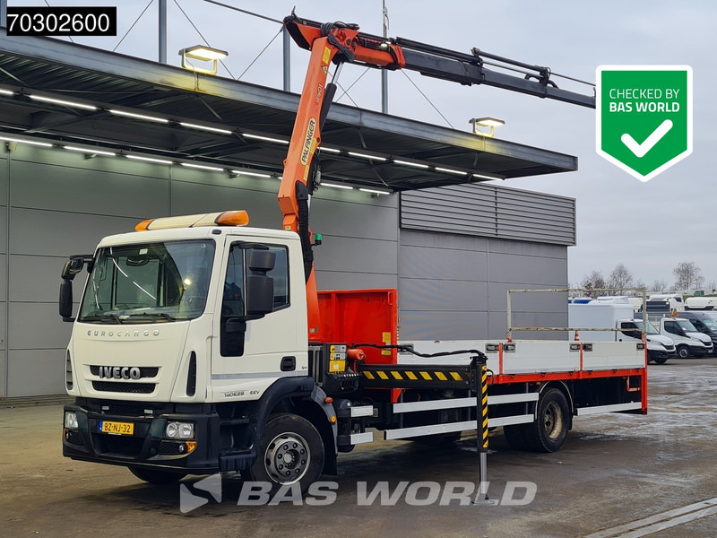 Iveco Eurocargo 140E280 Eurocargo 4X2 14tons NL-Truck Palfinger PK 8501 Crane Remote Automatic Euro 5 - Camion platformă, Camion cu macara: Foto 1 Iveco Eurocargo 140E280 Eurocargo 4X2 14tons NL-Truck Palfinger PK 8501 Crane Remote Automatic Euro 5 - Camion platformă, Camion cu macara: Foto 1