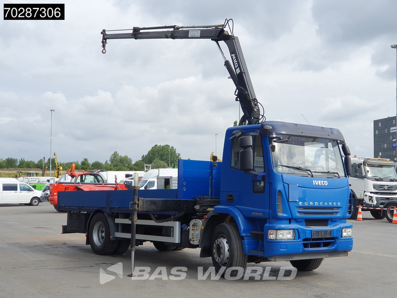 Iveco Eurocargo 180E250 4X2 18tonner MKG-HLK66 Crane Kran Manual Euro 5 - Camion platformă, Camion cu macara: Foto 3 Iveco Eurocargo 180E250 4X2 18tonner MKG-HLK66 Crane Kran Manual Euro 5 - Camion platformă, Camion cu macara: Foto 3