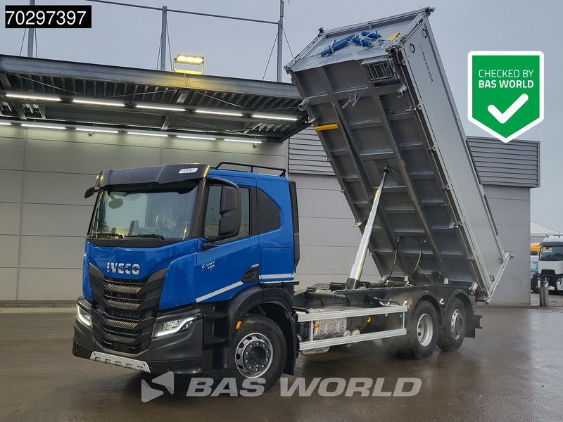 Iveco S-Way 420 6X2 NEW! 17m3 3-way KH kipper Lift+Steering axle Automatic Euro 6 - Camion basculantă: Foto 1 Iveco S-Way 420 6X2 NEW! 17m3 3-way KH kipper Lift+Steering axle Automatic Euro 6 - Camion basculantă: Foto 1