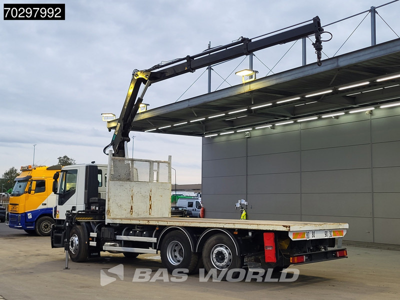 Iveco Stralis 310 Stralis 6X2 HIAB 144 BS-2 Crane Kran Lift+Steering-Axle Manual Euro 5 - Camion platformă, Camion cu macara: Foto 2 Iveco Stralis 310 Stralis 6X2 HIAB 144 BS-2 Crane Kran Lift+Steering-Axle Manual Euro 5 - Camion platformă, Camion cu macara: Foto 2