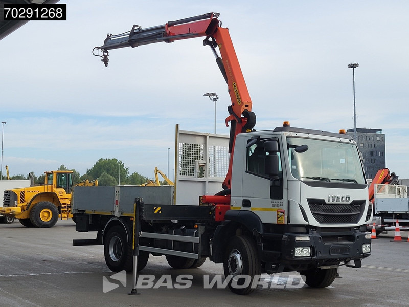 Iveco Trakker 310 4X2 Palfinger PK14002 EH Crane Kran Rotator Steelsuspension Big-Axle Manual Euro 6 - Camion platformă, Camion cu macara: Foto 3 Iveco Trakker 310 4X2 Palfinger PK14002 EH Crane Kran Rotator Steelsuspension Big-Axle Manual Euro 6 - Camion platformă, Camion cu macara: Foto 3