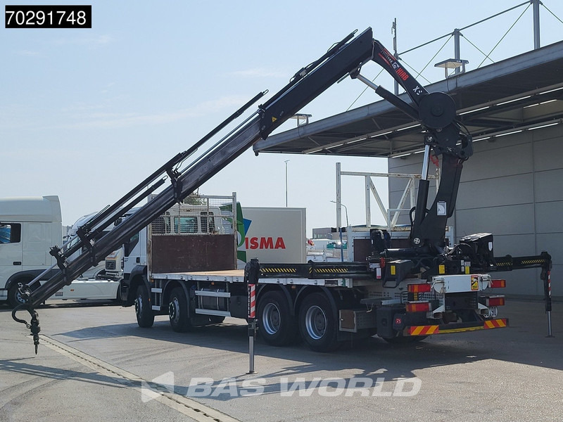 Iveco Trakker 410 8X4 HIAB 211 EP-4 HIDUO Crane Steelsuspension Euro 6 - Camion platformă, Camion cu macara: Foto 5 Iveco Trakker 410 8X4 HIAB 211 EP-4 HIDUO Crane Steelsuspension Euro 6 - Camion platformă, Camion cu macara: Foto 5