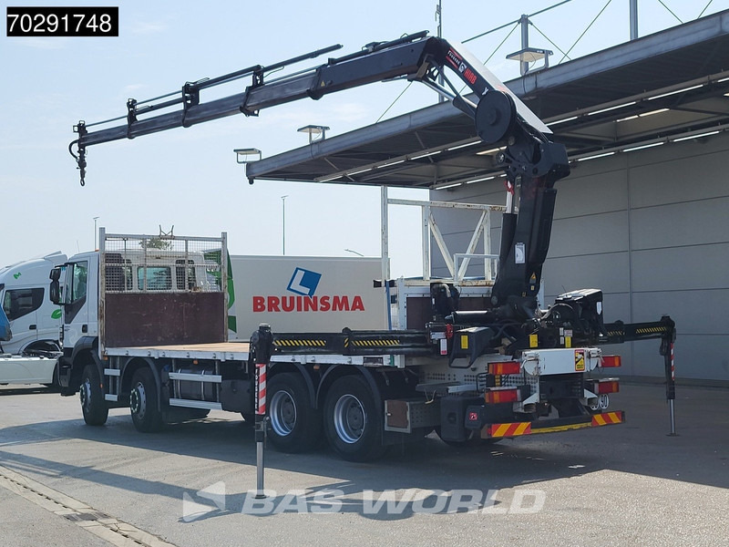 Iveco Trakker 410 8X4 HIAB 211 EP-4 HIDUO Crane Steelsuspension Euro 6 - Camion platformă, Camion cu macara: Foto 2 Iveco Trakker 410 8X4 HIAB 211 EP-4 HIDUO Crane Steelsuspension Euro 6 - Camion platformă, Camion cu macara: Foto 2