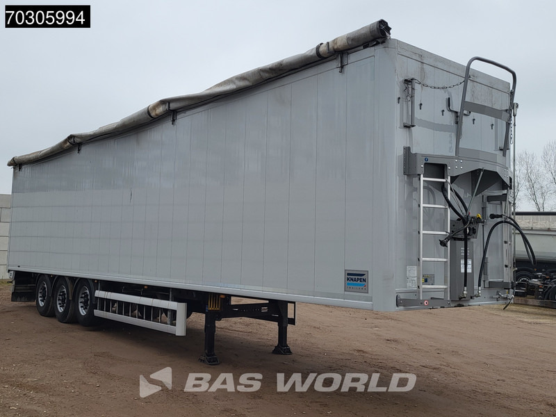 Knapen K100 92m3 Lifting Axle 10mm - Semiremorcă cu podea culisantă: Foto 3 Knapen K100 92m3 Lifting Axle 10mm - Semiremorcă cu podea culisantă: Foto 3