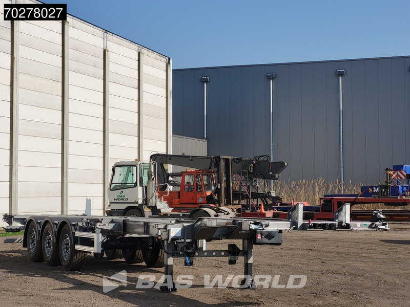 Lecitrailer SR3EC 3 axles UNUSED Liftachse Multi'45 - Semiremorcă transport containere/ Swap body: Foto 3 Lecitrailer SR3EC 3 axles UNUSED Liftachse Multi'45 - Semiremorcă transport containere/ Swap body: Foto 3