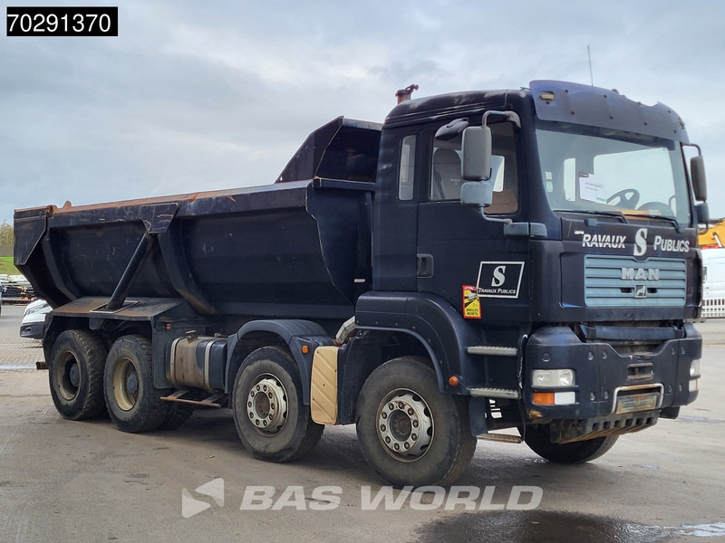 MAN TGA 35.480 8X4 BROKEN ENGINE! 16m3 tipper Steel suspension Manual Retarder Euro 2 - Camion basculantă: Foto 5 MAN TGA 35.480 8X4 BROKEN ENGINE! 16m3 tipper Steel suspension Manual Retarder Euro 2 - Camion basculantă: Foto 5