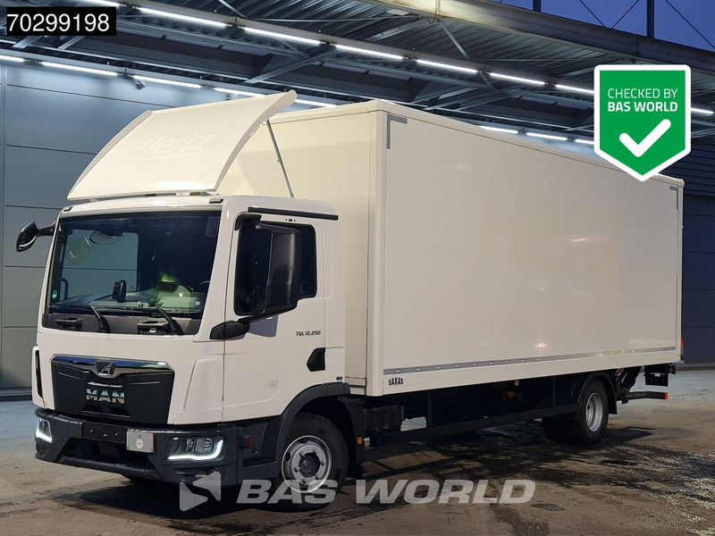 MAN TGL 12.250 4X2 12tonner Automatic 1500kg ladebordwand Euro 6 - Camion furgon: Foto 1 MAN TGL 12.250 4X2 12tonner Automatic 1500kg ladebordwand Euro 6 - Camion furgon: Foto 1