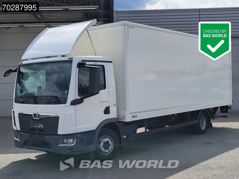 MAN TGL 12.250 4X2 12tonner LOW Mileage 1500kg Ladebordwand Automatic Euro 6 - Camion furgon: Foto 1 MAN TGL 12.250 4X2 12tonner LOW Mileage 1500kg Ladebordwand Automatic Euro 6 - Camion furgon: Foto 1