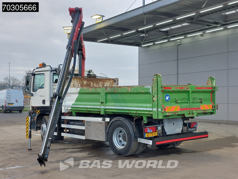 MAN TGM 18.290 4X2 HMF1035-K2 Crane Kran 6m3 3-side tipper Automatic Euro 5 - Camion basculantă, Camion cu macara: Foto 5 MAN TGM 18.290 4X2 HMF1035-K2 Crane Kran 6m3 3-side tipper Automatic Euro 5 - Camion basculantă, Camion cu macara: Foto 5