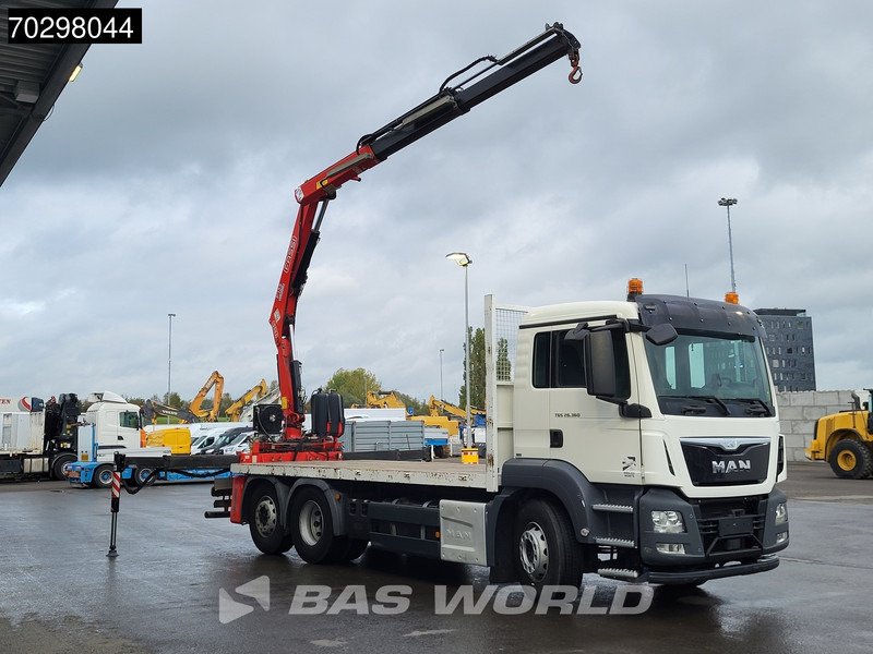 MAN TGS 26.360 6X2 Fassi F135A.0.22 Lift-Axle Euro 6 - Camion platformă, Camion cu macara: Foto 3 MAN TGS 26.360 6X2 Fassi F135A.0.22 Lift-Axle Euro 6 - Camion platformă, Camion cu macara: Foto 3