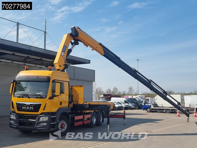 MAN TGS 26.480 6X4 HMF 5020 K6 Crane Kran 6x2H4 Hydrodrive Euro 6 - Camion platformă, Camion cu macara: Foto 3 MAN TGS 26.480 6X4 HMF 5020 K6 Crane Kran 6x2H4 Hydrodrive Euro 6 - Camion platformă, Camion cu macara: Foto 3