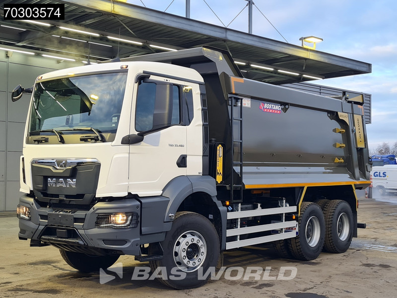 MAN TGS 33.480 6X4 NEW! 20m3 Tipper Steelsuspension Big-Axle Automatic Euro 6 - Camion basculantă: Foto 3 MAN TGS 33.480 6X4 NEW! 20m3 Tipper Steelsuspension Big-Axle Automatic Euro 6 - Camion basculantă: Foto 3