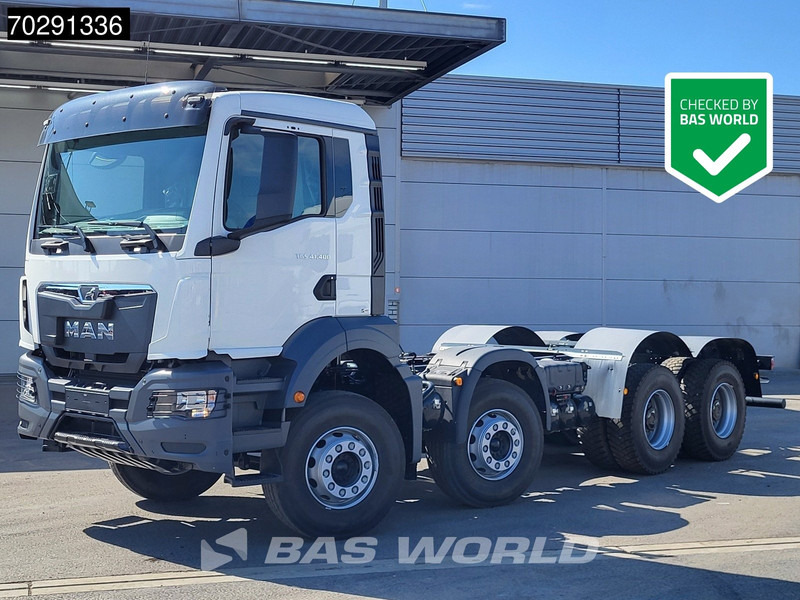 MAN TGS 41.400 8X4 New! Steelsuspension Big-Axle Manual Euro 2 - Camion şasiu: Foto 1 MAN TGS 41.400 8X4 New! Steelsuspension Big-Axle Manual Euro 2 - Camion şasiu: Foto 1