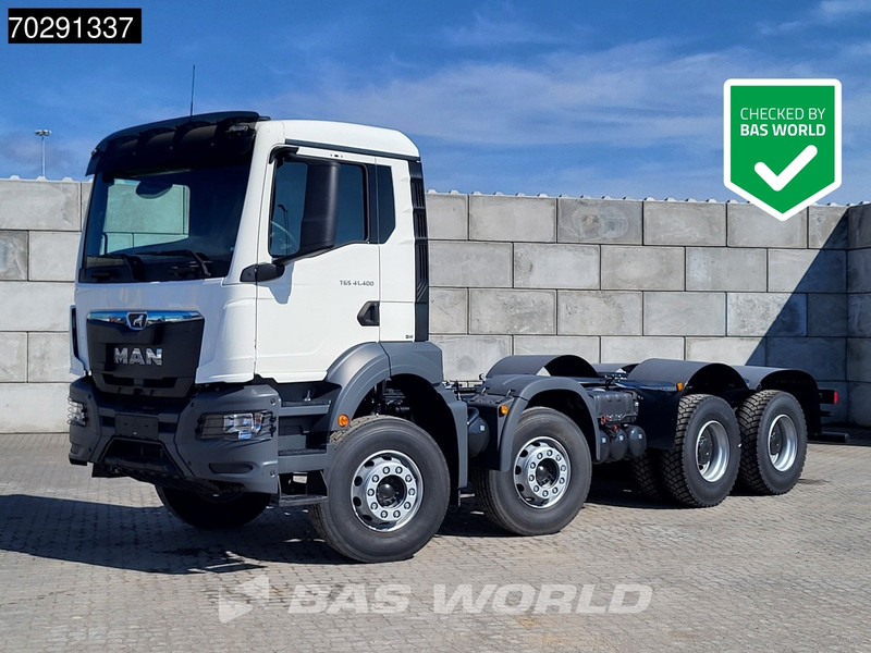 MAN TGS 41.400 8X4 New! Steelsuspension Big-Axle Manual Euro 2 - Camion şasiu: Foto 1 MAN TGS 41.400 8X4 New! Steelsuspension Big-Axle Manual Euro 2 - Camion şasiu: Foto 1