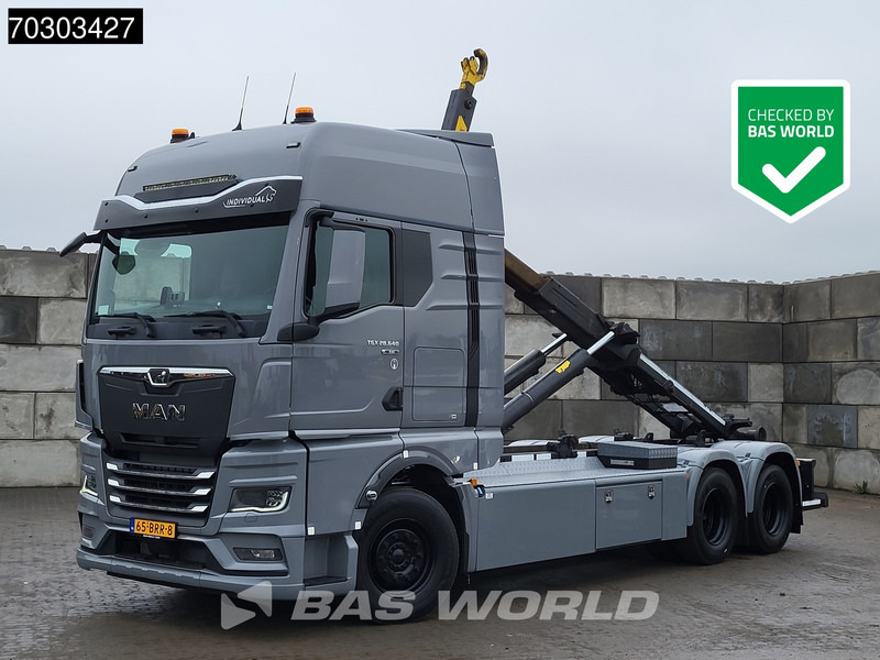 MAN TGX 28.640 TGX 6X2 NL-Truck APK Hyva 26-60-S containersystem Lift-axle Automatic Euro 6 - Camion cu cârlig: Foto 1 MAN TGX 28.640 TGX 6X2 NL-Truck APK Hyva 26-60-S containersystem Lift-axle Automatic Euro 6 - Camion cu cârlig: Foto 1