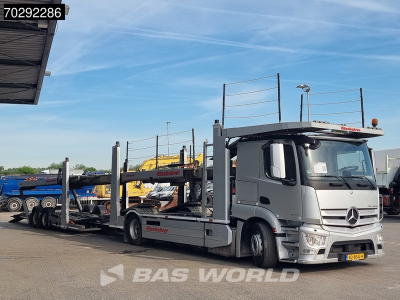 Mercedes-Benz Actros 1843 4X2 NL-Truck Combi Car Transporter Kässbohrer 8 Cars Hydraulic Winch - Camion transport auto: Foto 2 Mercedes-Benz Actros 1843 4X2 NL-Truck Combi Car Transporter Kässbohrer 8 Cars Hydraulic Winch - Camion transport auto: Foto 2