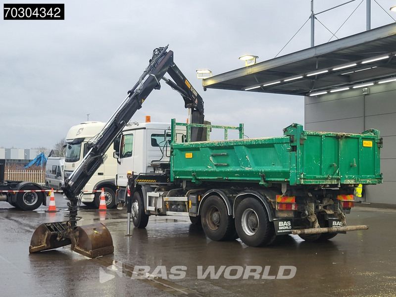 Mercedes-Benz Actros 2646 Actros 6X4 HIAB 122 BS-2 HIDUO Crane Kran 3-way tipper Big-Axle Euro 5 - Camion basculantă, Camion cu macara: Foto 5 Mercedes-Benz Actros 2646 Actros 6X4 HIAB 122 BS-2 HIDUO Crane Kran 3-way tipper Big-Axle Euro 5 - Camion basculantă, Camion cu macara: Foto 5
