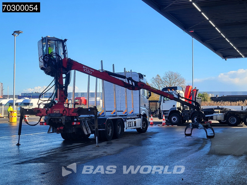 Mercedes-Benz Actros 2663 Actros 6X4 Timber truck FTG V10CX.81 wood crane Big-Axle Automatic Euro 6 - Camion forestier, Camion cu macara: Foto 5 Mercedes-Benz Actros 2663 Actros 6X4 Timber truck FTG V10CX.81 wood crane Big-Axle Automatic Euro 6 - Camion forestier, Camion cu macara: Foto 5