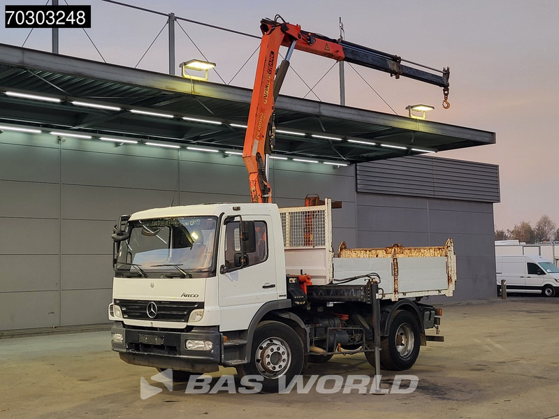 Mercedes-Benz Atego 1624 4X2 Palfinger PK10000 Kran Crane Manual Steelsuspension Euro 4 - Camion basculantă, Camion cu macara: Foto 3 Mercedes-Benz Atego 1624 4X2 Palfinger PK10000 Kran Crane Manual Steelsuspension Euro 4 - Camion basculantă, Camion cu macara: Foto 3
