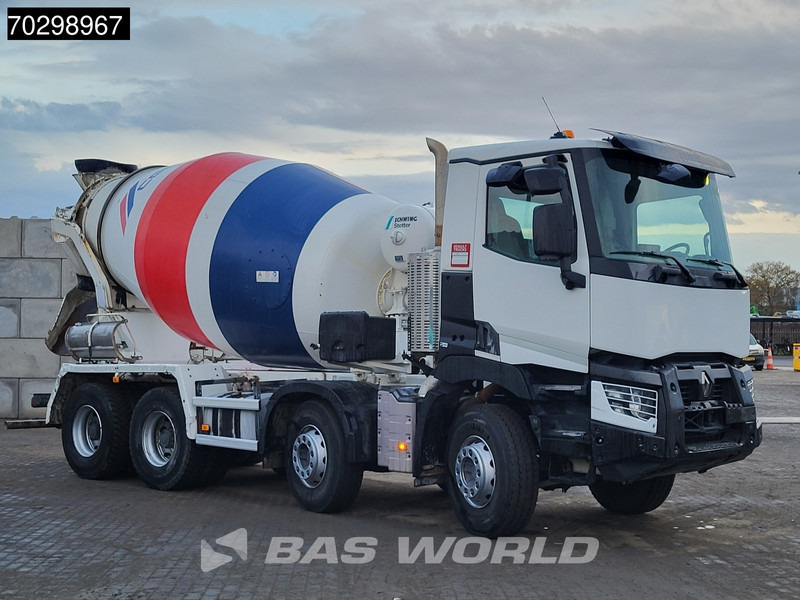 Renault C 380 C 8X4 9m3 Schwing Stetter mixer Steelsuspension Automatic Euro 6 - Autobetonieră: Foto 3 Renault C 380 C 8X4 9m3 Schwing Stetter mixer Steelsuspension Automatic Euro 6 - Autobetonieră: Foto 3