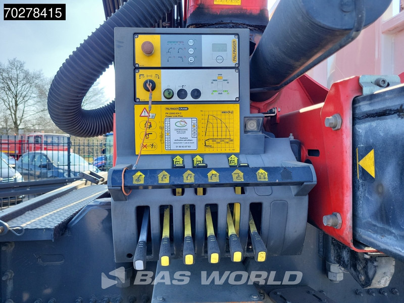 Camion platformă, Camion cu macara Renault C 430 8X4 Palfinger 22002 EH kran Crane Big-Axle steel suspension Euro 6: Foto 12