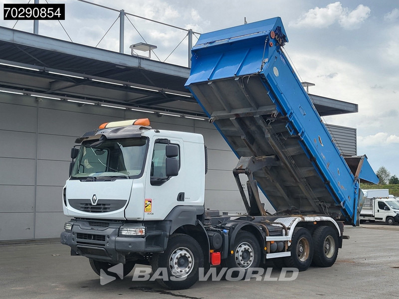 Renault Kerax 430 8X4 15m3 Forez Bennes Tipper 3-sides Steelsuspension Big-Axle Automatic Euro 5 - Camion basculantă: Foto 3 Renault Kerax 430 8X4 15m3 Forez Bennes Tipper 3-sides Steelsuspension Big-Axle Automatic Euro 5 - Camion basculantă: Foto 3
