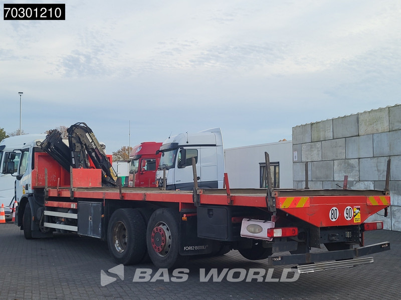 Renault Premium 410 6X2 Terex 120.2E - A3L Kran Crane Lift-Axle Manual Euro 5 - Camion platformă, Camion cu macara: Foto 2 Renault Premium 410 6X2 Terex 120.2E - A3L Kran Crane Lift-Axle Manual Euro 5 - Camion platformă, Camion cu macara: Foto 2