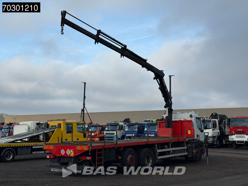 Renault Premium 410 6X2 Terex 120.2E - A3L Kran Crane Lift-Axle Manual Euro 5 - Camion platformă, Camion cu macara: Foto 2 Renault Premium 410 6X2 Terex 120.2E - A3L Kran Crane Lift-Axle Manual Euro 5 - Camion platformă, Camion cu macara: Foto 2
