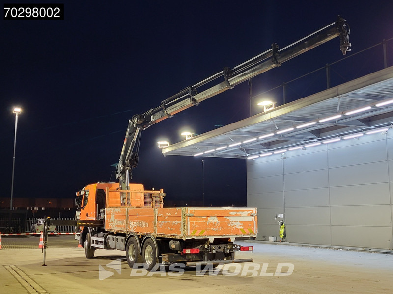 Renault Premium 430 Lander 6X4 211 EP-4 HIDUO Kran Crane Automatic Airco Euro 5 - Camion platformă, Camion cu macara: Foto 3 Renault Premium 430 Lander 6X4 211 EP-4 HIDUO Kran Crane Automatic Airco Euro 5 - Camion platformă, Camion cu macara: Foto 3