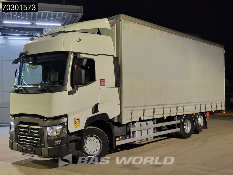 Renault T 480 6X2 Curtainsides Lift + steering axle Automatic Euro 6 - Camion cu prelată: Foto 1 Renault T 480 6X2 Curtainsides Lift + steering axle Automatic Euro 6 - Camion cu prelată: Foto 1