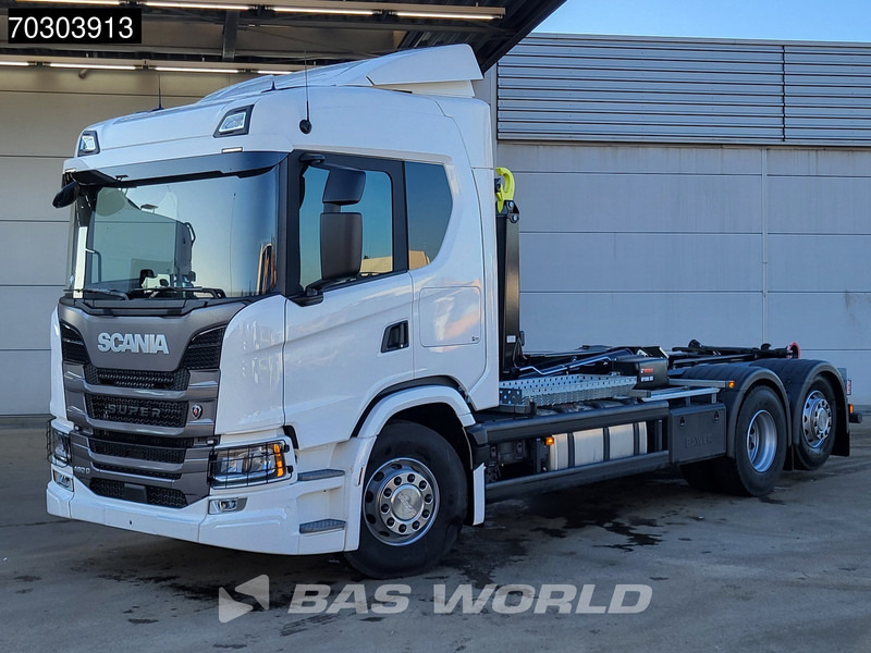 Scania G 460 6X2 NEW! 20tons HIAB Containersystem Lift+Steering Axle Automatic Retarder Euro 6 - Camion cu cârlig: Foto 3 Scania G 460 6X2 NEW! 20tons HIAB Containersystem Lift+Steering Axle Automatic Retarder Euro 6 - Camion cu cârlig: Foto 3