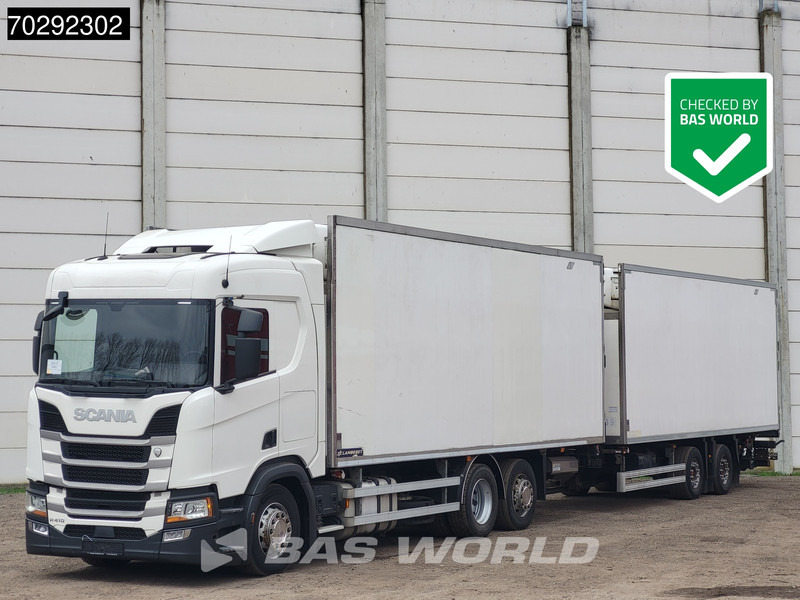 Scania R410 6X2 Refrigerated Combi Lamberet Carrier Retarder Euro 6 - Camion frigider: Foto 1 Scania R410 6X2 Refrigerated Combi Lamberet Carrier Retarder Euro 6 - Camion frigider: Foto 1