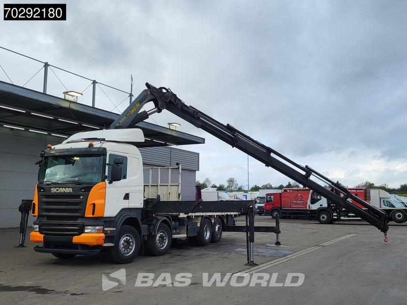 Scania R420 8X2 Palfinger PK74002 Kran Crane Retarder Lift-Steering Axle Euro 4 - Camion platformă, Camion cu macara: Foto 5 Scania R420 8X2 Palfinger PK74002 Kran Crane Retarder Lift-Steering Axle Euro 4 - Camion platformă, Camion cu macara: Foto 5