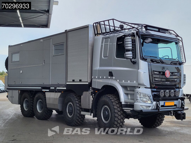 Tatra T158 8X8 NL-Truck 8x8 Off-Grid Camper Hydraulic Winch Generator Retarder Airco Euro 6 - Autorulotă integrată: Foto 3 Tatra T158 8X8 NL-Truck 8x8 Off-Grid Camper Hydraulic Winch Generator Retarder Airco Euro 6 - Autorulotă integrată: Foto 3