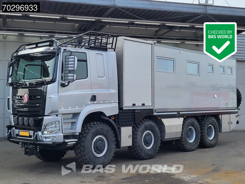 Tatra T158 8X8 NL-Truck 8x8 Off-Grid Camper Hydraulic Winch Generator Retarder Airco Euro 6 - Autorulotă integrată: Foto 1 Tatra T158 8X8 NL-Truck 8x8 Off-Grid Camper Hydraulic Winch Generator Retarder Airco Euro 6 - Autorulotă integrată: Foto 1