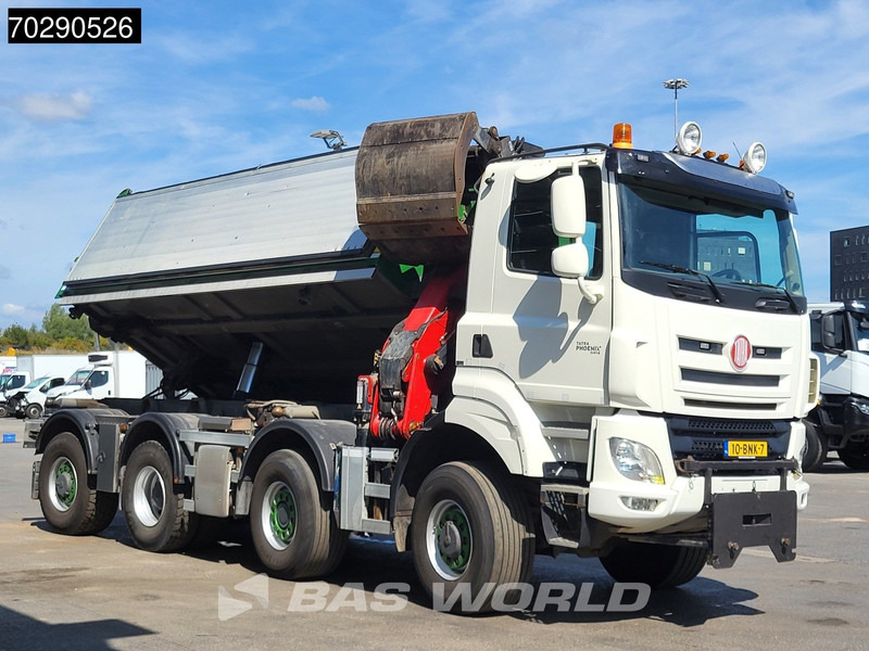 Camion basculantă, Camion cu macara Tatra Tatra Phoenix 8P6R43/Phoenix 8X6 NL-Truck HMF 1943Z Crane 17m3 HSW Big-Axle Steering-Axle 8x6 Automatic Euro 6: Foto 12 Camion basculantă, Camion cu macara Tatra Tatra Phoenix 8P6R43/Phoenix 8X6 NL-Truck HMF 1943Z Crane 17m3 HSW Big-Axle Steering-Axle 8x6 Automatic Euro 6: Foto 12
