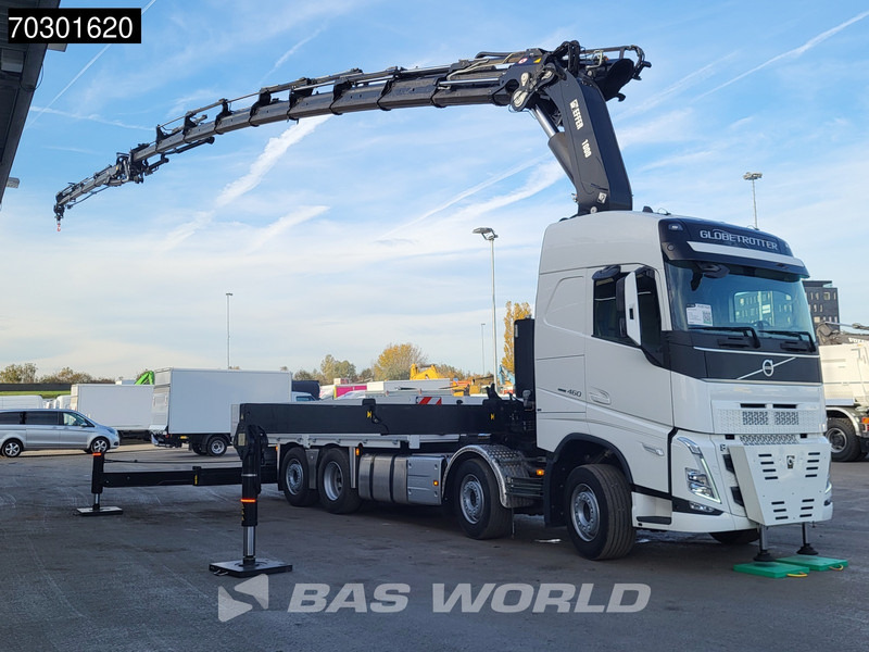 Volvo FH 460 8X2 UNUSED EFFER 1000 9S + 6S Crane + Fly-Jib Lift+Lenkachse VEB+ Euro 6 - Camion platformă, Camion cu macara: Foto 5 Volvo FH 460 8X2 UNUSED EFFER 1000 9S + 6S Crane + Fly-Jib Lift+Lenkachse VEB+ Euro 6 - Camion platformă, Camion cu macara: Foto 5