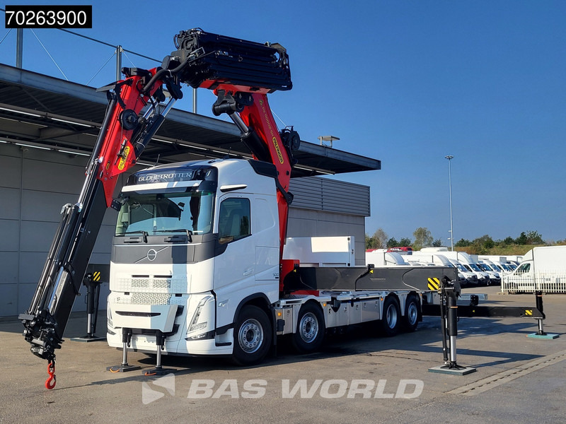 Volvo FH 500 8X2 Palfinger PK110002 SH Crane + Fly-Jib Winch VEB+ Euro 6 - Camion platformă, Camion cu macara: Foto 5 Volvo FH 500 8X2 Palfinger PK110002 SH Crane + Fly-Jib Winch VEB+ Euro 6 - Camion platformă, Camion cu macara: Foto 5