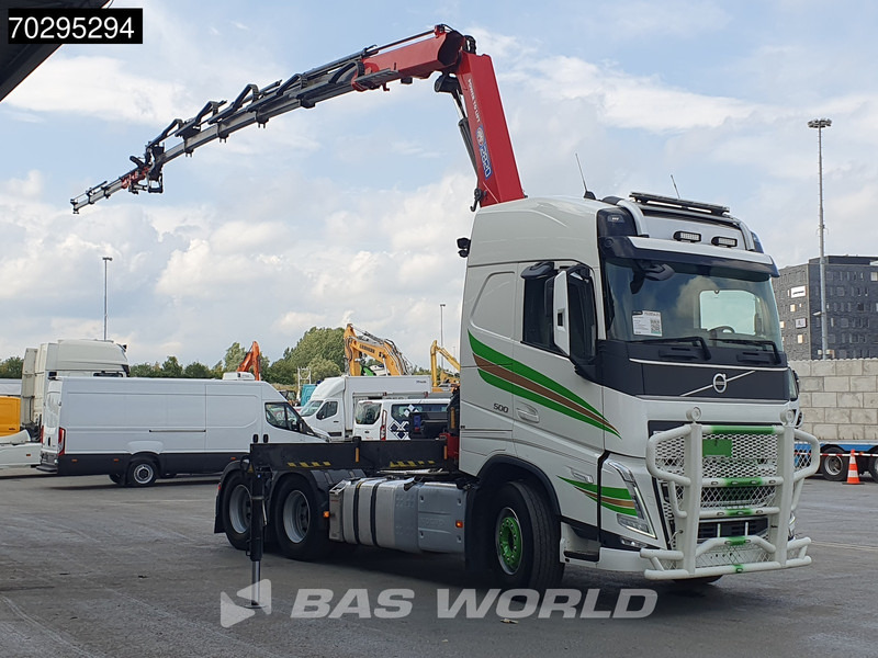 Volvo FH 500 FH 6X4 Full-Air Liftachse HMF 2820K-RCS Crane+JIB Remote Control I-ParkCool VDS LED Kran - Camion platformă, Camion cu macara: Foto 3 Volvo FH 500 FH 6X4 Full-Air Liftachse HMF 2820K-RCS Crane+JIB Remote Control I-ParkCool VDS LED Kran - Camion platformă, Camion cu macara: Foto 3