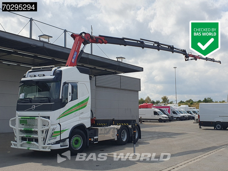 Volvo FH 500 FH 6X4 Full-Air Liftachse HMF 2820K-RCS Crane+JIB Remote Control I-ParkCool VDS LED Kran - Camion platformă, Camion cu macara: Foto 1 Volvo FH 500 FH 6X4 Full-Air Liftachse HMF 2820K-RCS Crane+JIB Remote Control I-ParkCool VDS LED Kran - Camion platformă, Camion cu macara: Foto 1