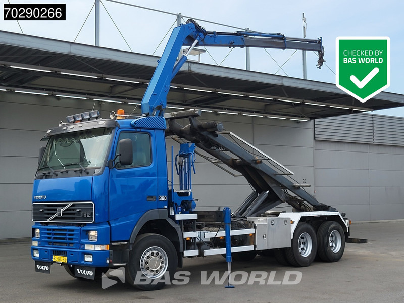 Volvo FH12 380 6X2 NL-Truck HMF 1463K2 Crane Steelsuspension Lift-Axle Manual Euro 3 - Camion cu cârlig, Camion cu macara: Foto 1 Volvo FH12 380 6X2 NL-Truck HMF 1463K2 Crane Steelsuspension Lift-Axle Manual Euro 3 - Camion cu cârlig, Camion cu macara: Foto 1
