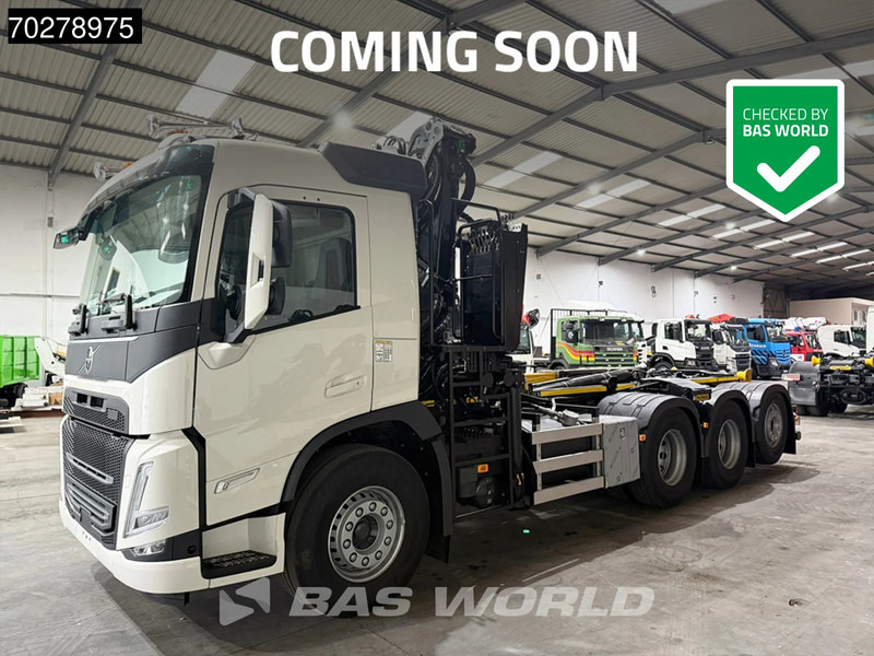 Volvo FM 460 8X4 NEW! Palfinger Q200Z95TR HPLS Crane + HT 24 TEC Hooklift ACC LED - Camion cu cârlig, Camion cu macara: Foto 1 Volvo FM 460 8X4 NEW! Palfinger Q200Z95TR HPLS Crane + HT 24 TEC Hooklift ACC LED - Camion cu cârlig, Camion cu macara: Foto 1