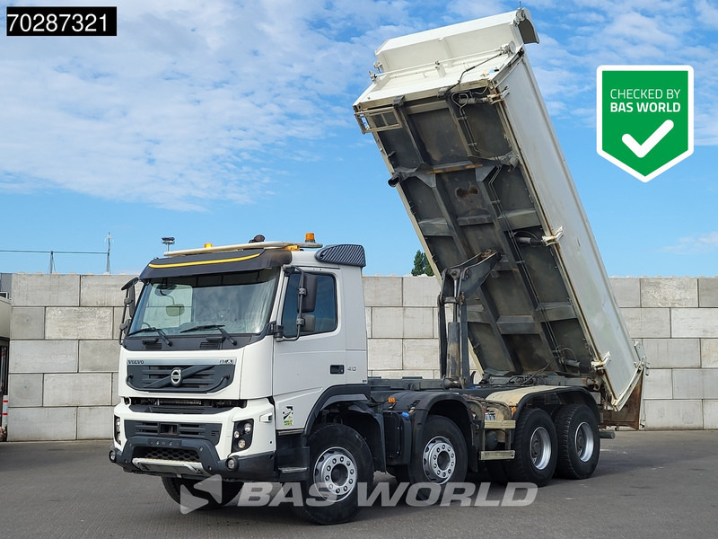 Volvo FMX 410 8X4 13m3 Marrel Tipper SteelSuspension 2-Side Kipper BigAxle Euro 5 - Camion basculantă: Foto 1 Volvo FMX 410 8X4 13m3 Marrel Tipper SteelSuspension 2-Side Kipper BigAxle Euro 5 - Camion basculantă: Foto 1